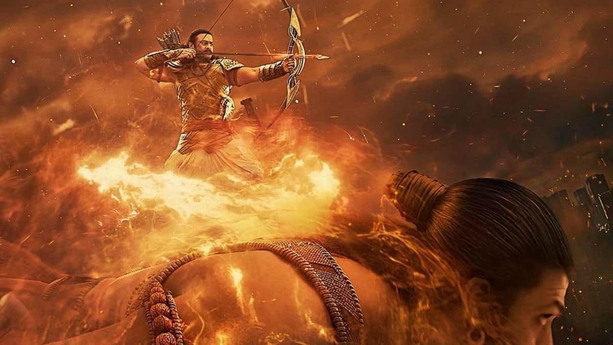 Adipurush: Prabhas teases fans with powerful poster, confirms theatrical release date