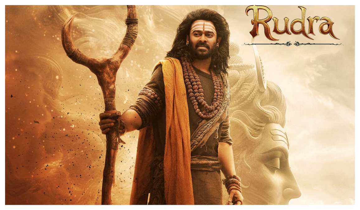 Kannappa First Look OUT: Prabhas plays the mighty Rudra - A raging storm ruled by Lord Shiva