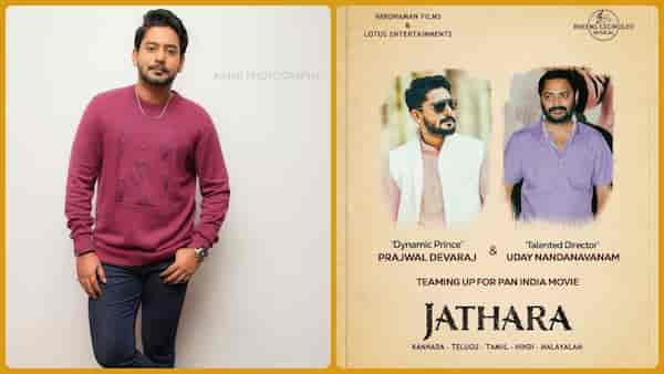 Prajwal Devaraj joins forces with Telugu director for a pan-Indian film named Jathara