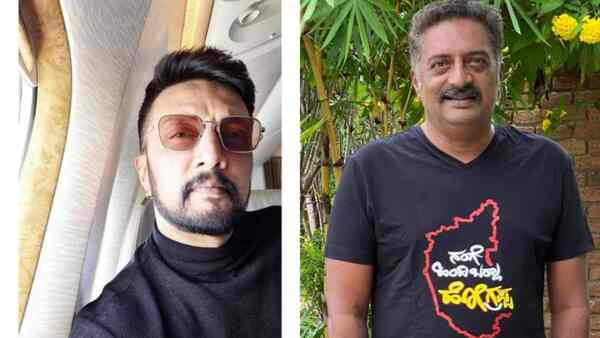 Prakash Raj dismisses rumours of Sudeep joining BJP in Karnataka: It's fake news