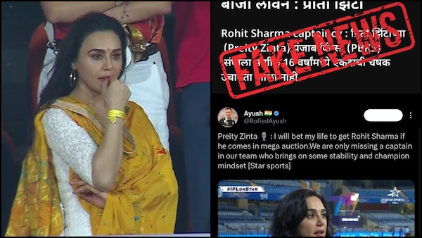 'Fake, baseless. Never discussed' - Preity Zinta expresses anger on viral 'Rohit Sharma as PBKS skipper' news