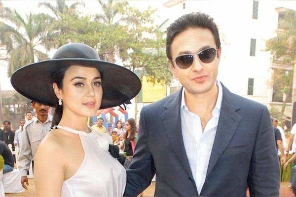 Preity Zinta and Ness Wadia