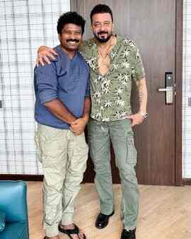 Sanjay Dutt with KD - The Devil director, Prem