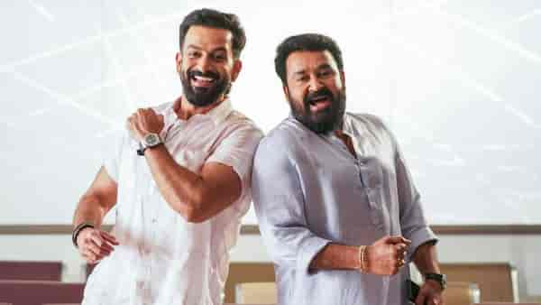 Prithviraj Sukumaran and Mohanlal in a still from Bro Daddy