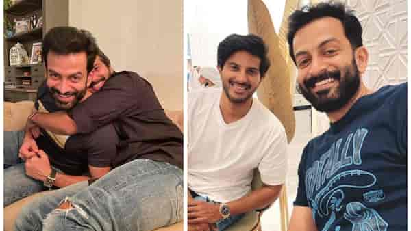 Prithviraj Sukumaran and Dulquer Salmaan