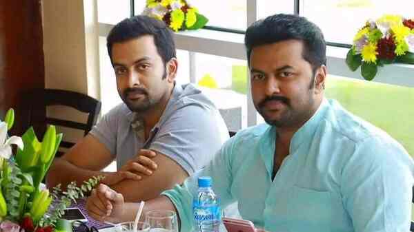 Prithviraj Sukumaran and Indrajith Sukumaran