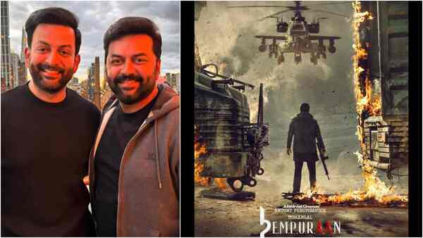 L2 Empuraan update! Indrajith Sukumaran posts photo with Prithviraj while ‘bro bonding’ in New York