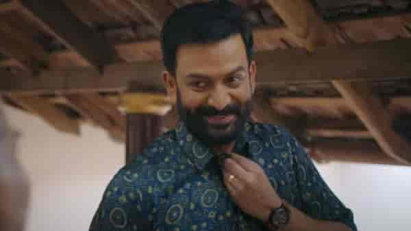 Prithviraj Sukumaran in Guruvayoor Ambalanadayil.