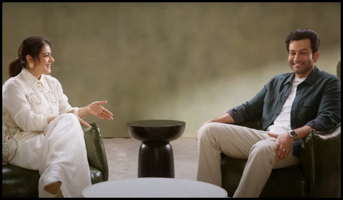 Prithviraj Sukumaran teaches Kajol Mohanlal's iconic dialogue