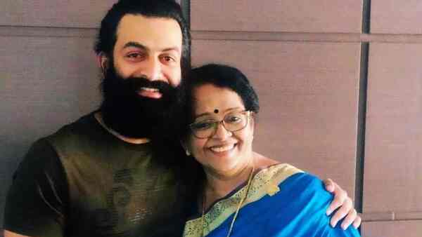 Prithviraj Sukumaran’s emotional speech about mother Mallika Sukumaran wins the internet; Watch VIDEO