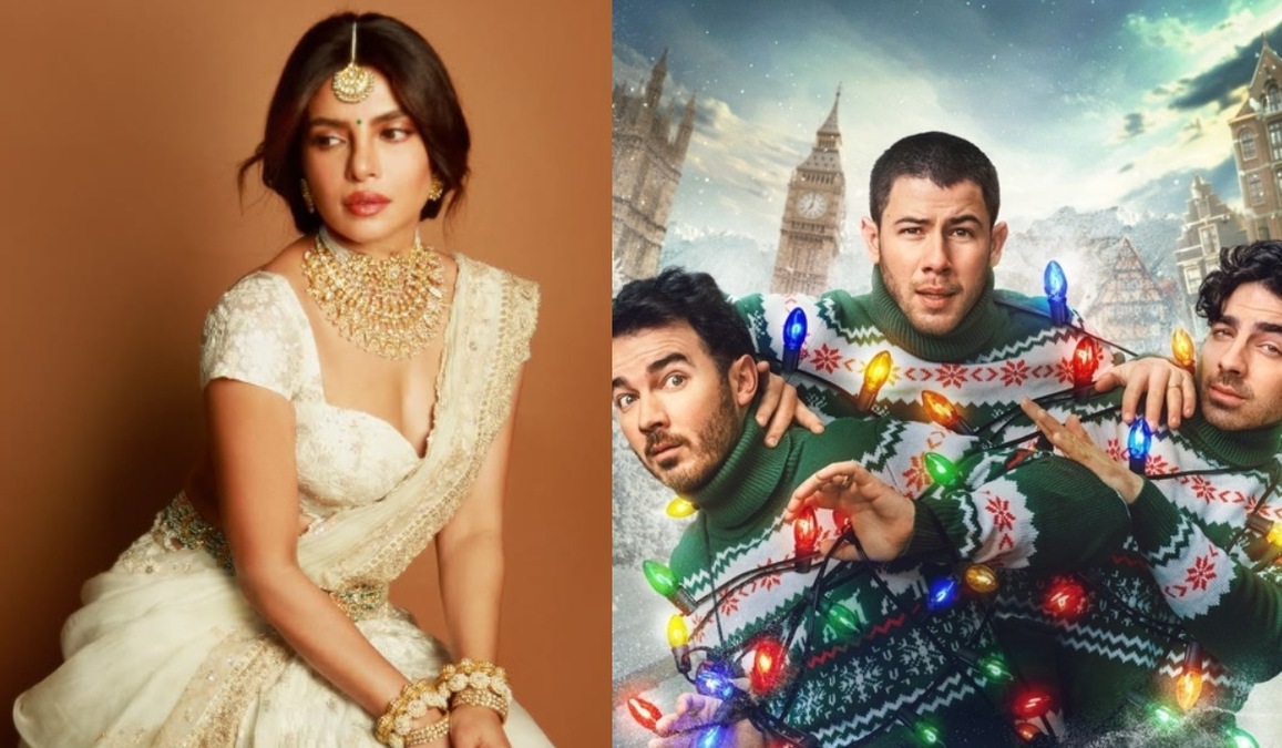 Priyanka Chopra reviews A Very Jonas Christmas Movie after winning hearts at Globetrotter event for Varanasi | Take a look