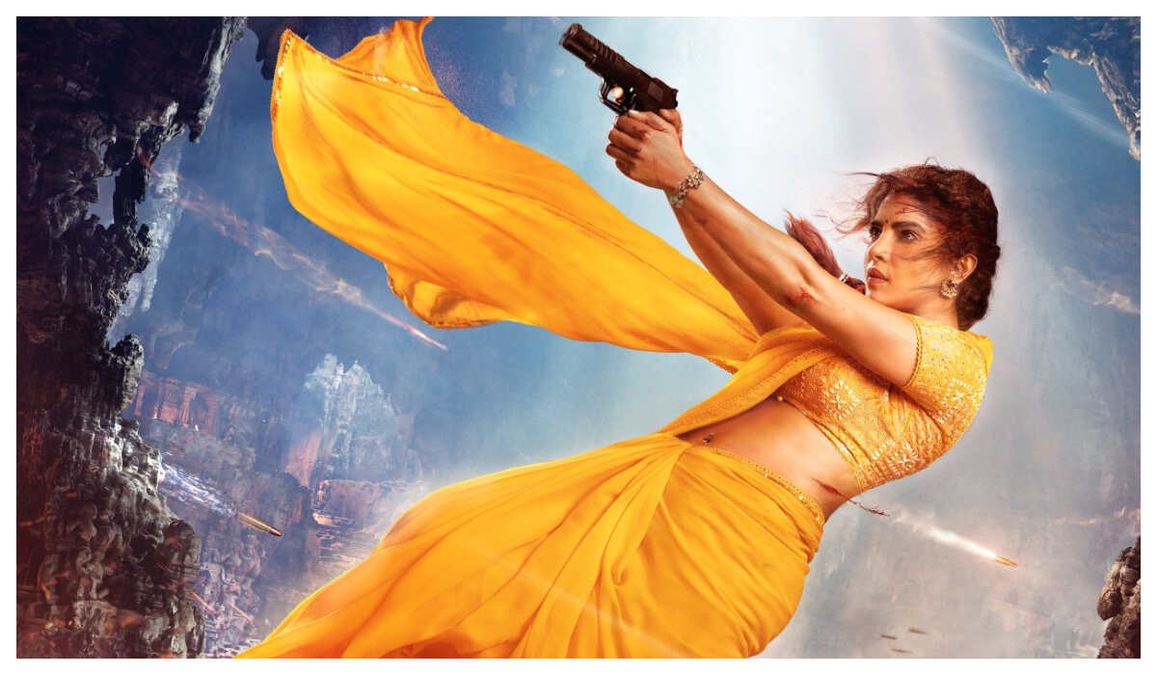 Globetrotter: Priyanka Chopra Jonas plays the sensational Mandakini in SS Rajamouli's biggie, crazy first look out now