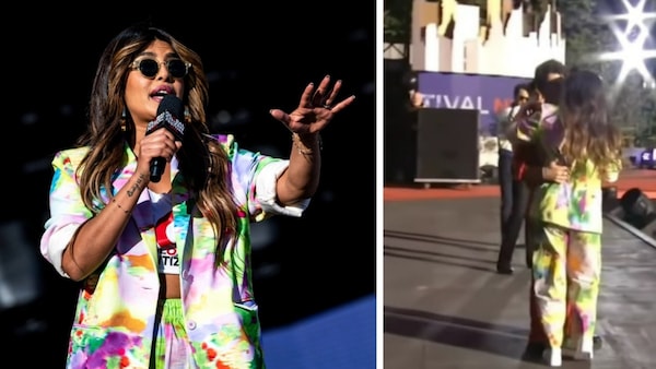 Global Citizen Festival: Priyanka Chopra, Nick Jonas seal it with a passionate kiss and fans are losing it; WATCH
