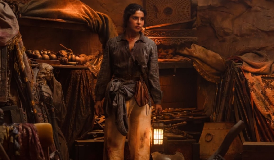 Priyanka Chopra’s gritty pirate look from The Bluff out; Actioner to release in February 2026