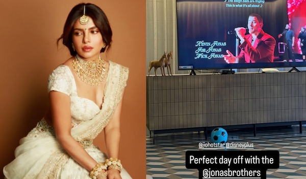 Priyanka Chopra via Instagram Story (right side)