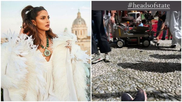 Heads of State - Priyanka Chopra Jonas shares a glimpse from the film’s set | Watch