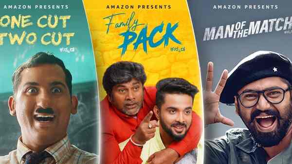 Amazon renews ties with PRK Productions; to release Man of the Match, Family Pack and One Cut Two Cut soon