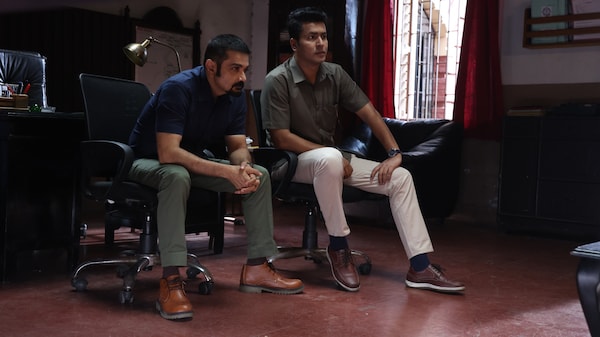 Dawshom Awbotaar review: Prosenjit Chatterjee and Anirban Bhattacharya’s bromance blooms in Srijit Mukherji’s masala thriller