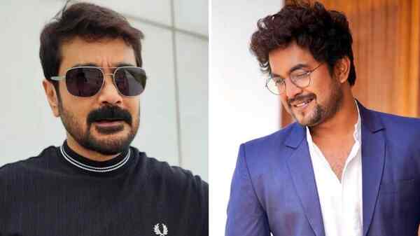 Rajneeti: Prosenjit Chatterjee wishes luch to Sourav Chakraborty for his directorial work