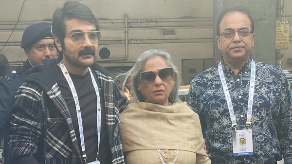 Kolkata International Film Festival: Jaya Bachchan inaugurates exhibition on Amitabh Bachchan