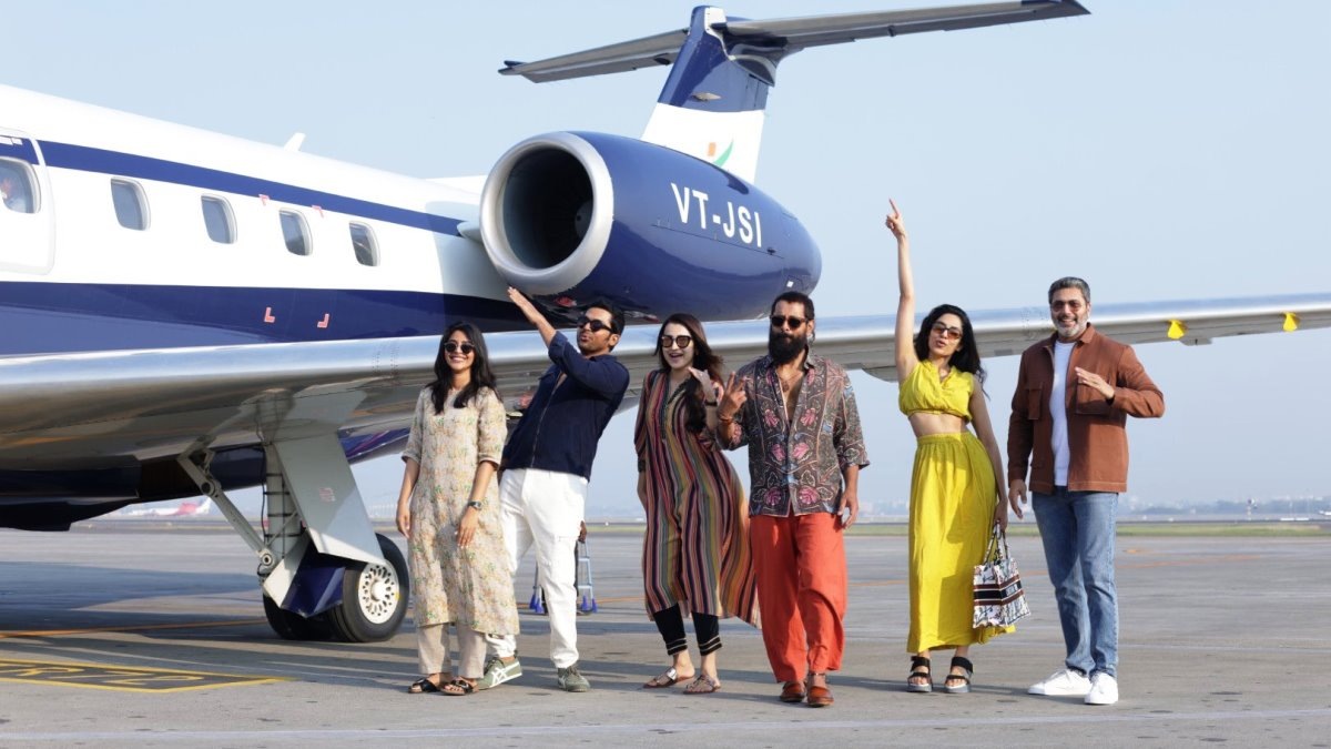 Ponniyin Selvan 2: Vikram, Karthi, Trisha and Jayam Ravi land at Delhi in style, pics break the internet