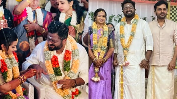 Sardar director PS Mithran gets hitched; Karthi attends the wedding
