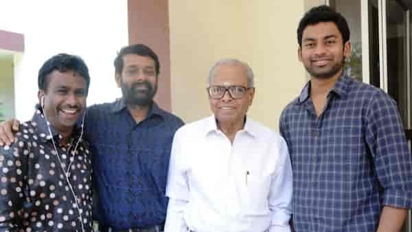 Publicist Nikil Murugan, Vasanth Sai, K Balachander, Ritvik Varun/Twitter