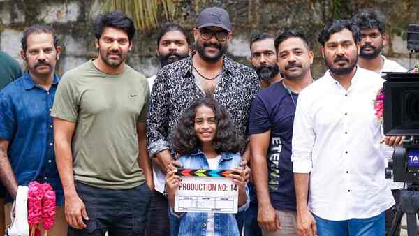 Puja ceremony of Arya & Murali Gopy Film