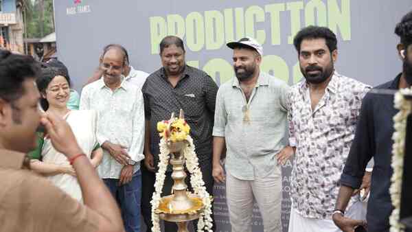 Puja ceremony of Suraj Venjaramoodu's first production