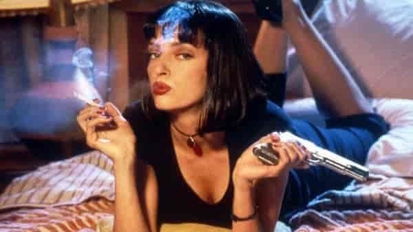 Uma Thurman in Pulp Fiction