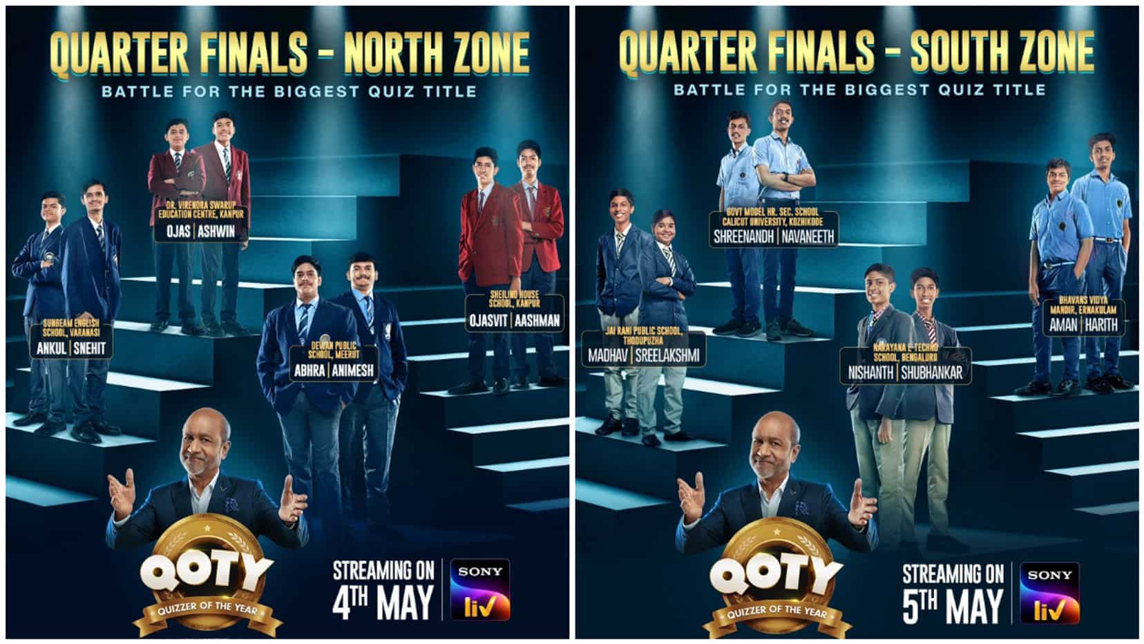 Quizzer of the Year Quarter Finals on Sony LIV