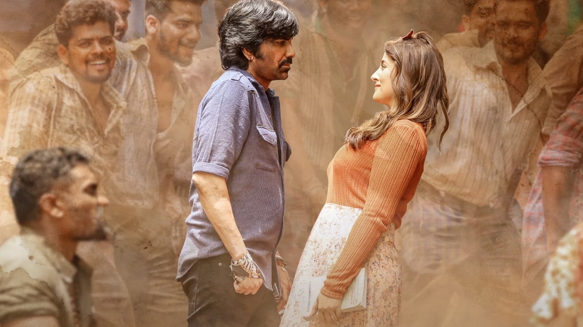 Tiger Nageswara Rao: Ravi Teja is smitten by Nupur Sanon in the peppy Ek Dum Ek Dum