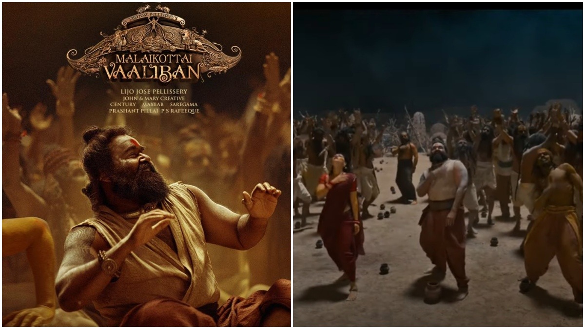 Second song of Malaikottai Valiban out; Mohanlal dances to the lively beats of Raakk