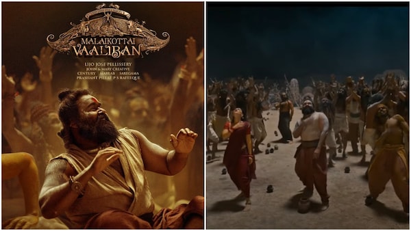 Second song of Malaikottai Valiban out; Mohanlal dances to the lively beats of Raakk