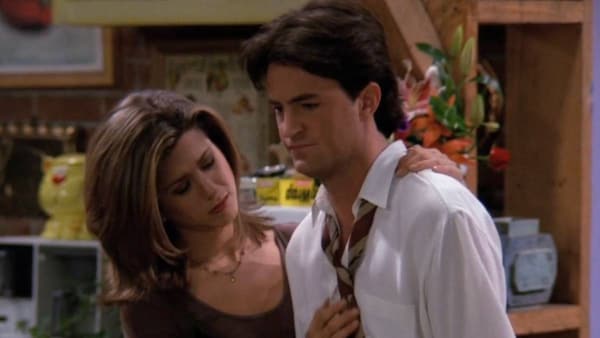 Rachel comforts Chandler