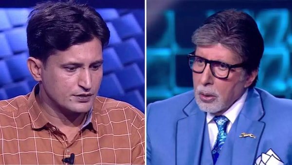 Rachit Kumar and Amitabh Bachchan