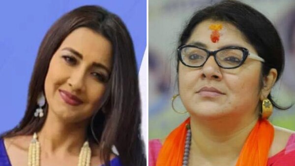 Rachna Banerjee and Locket Chatterjee bid farewell to makeup during the poll season
