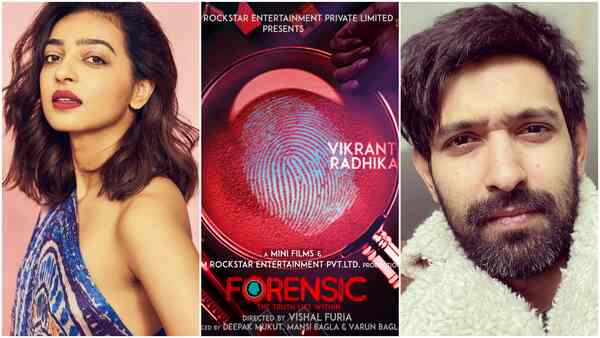 Forensic: Radhika Apte, Vikrant Massey team up for Hindi remake of Malayalam thriller