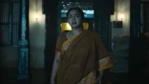 Gaalivaana: Khushbu unveils the character promo of Radhika Sarathkumar as Saraswathi in ZEE5's thriller