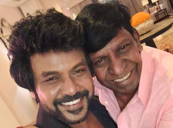 Raghava Lawrence and Vadivelu