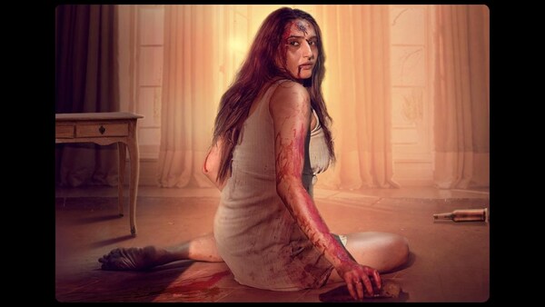 Ragini Dwivedi is battered, bruised in the first look of survival thriller 'Sheela'