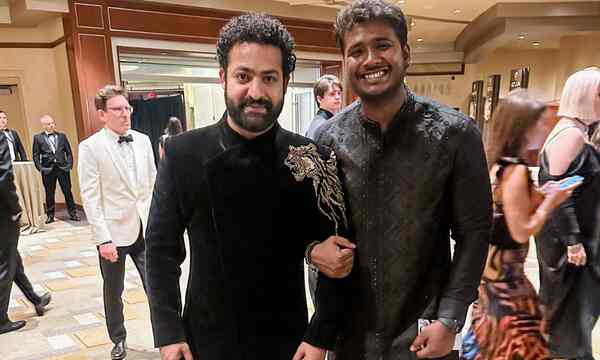 Rahul Sipligunj with NTR