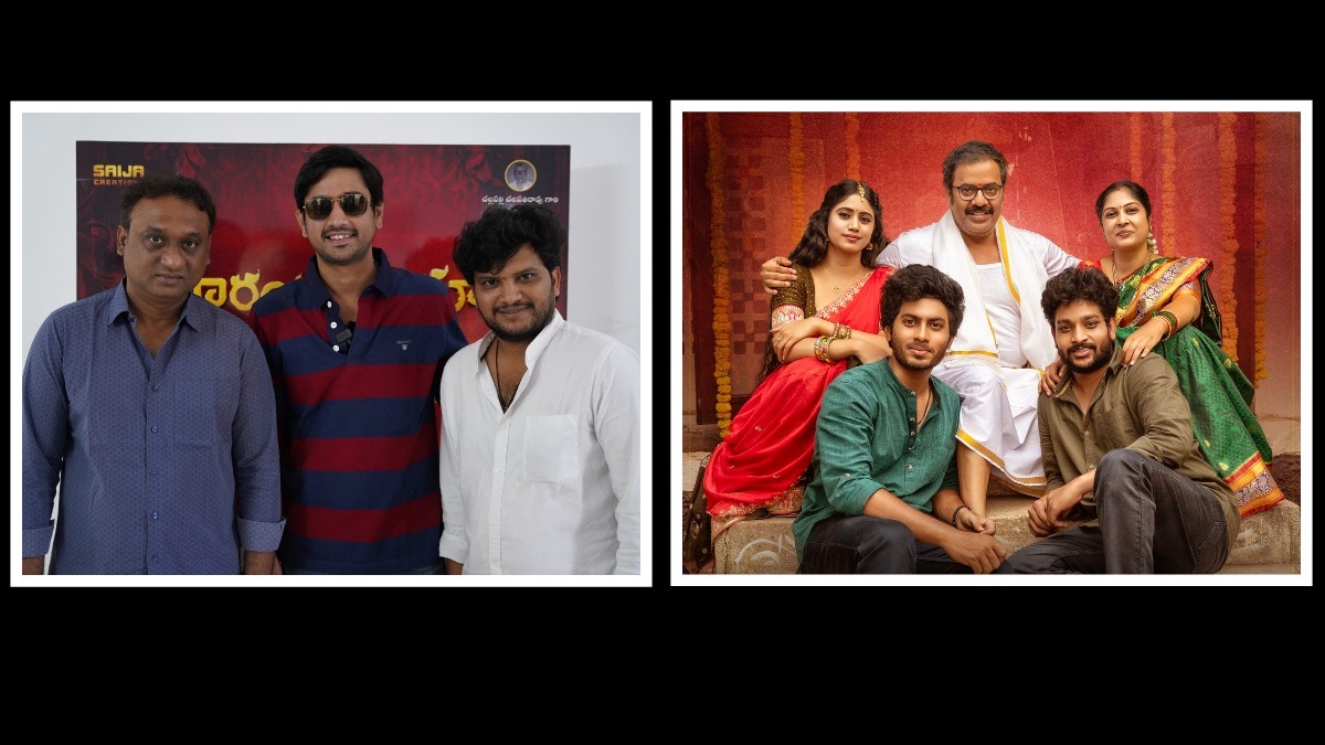 Sarangadariya: Raja Ravindra turns a main lead for a family drama; Raj Tarun unveils first look