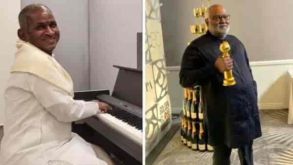 Ilaiyaraaja congratulates team RRR for the Golden Globe Award, a humbled MM Keeravani calls him the inspiration