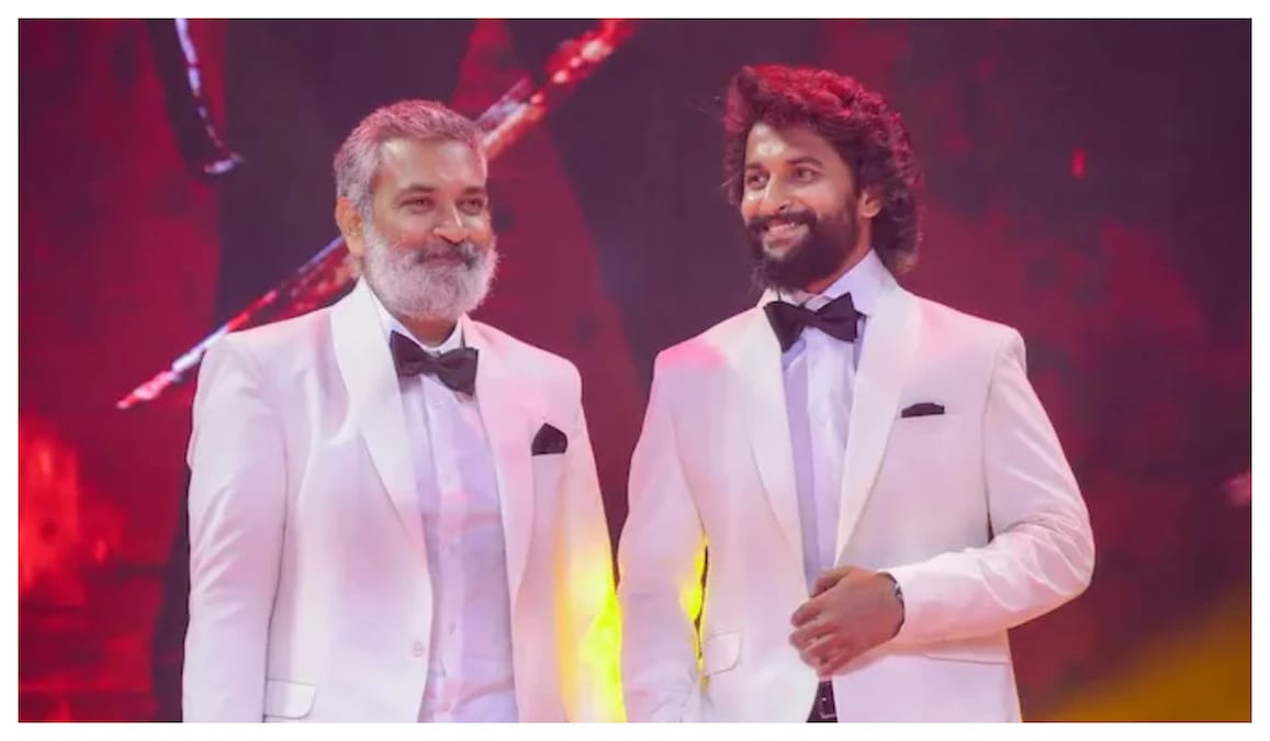 Rajamouli’s big words for Nani at HIT 3 event: He’s surpassed all my expectations and is on another level