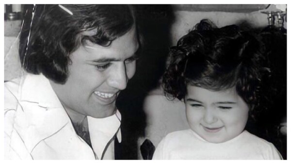 Twinkle Khanna shares an adorable childhood photo with father Rajesh Khanna on their shared birthday