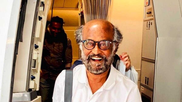 Jailer: Rajinikanth returns to Chennai from Maldives ahead of the film's audio launch, pics go viral