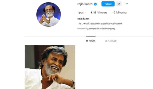 PC: Instagram account of Rajinikanth