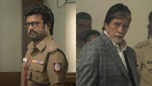 Rajinikanth and Amitabh Bachchan in Vettaiyan Prevue