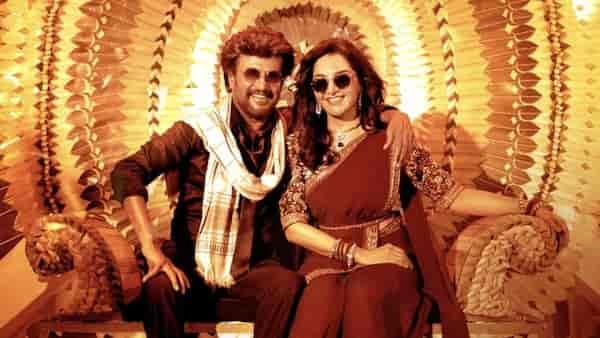 Rajinikanth and Manju Warrier